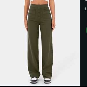 Halara High Waisted Straight Leg Casual Pants